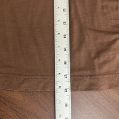 Son Of A Tailor T-Shirt Brown Merino Wool Short Sleeve Crew Neck Casual Mens M