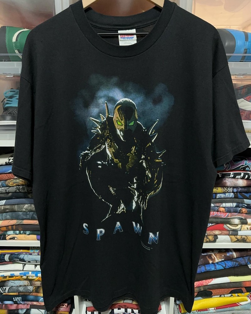 Reprint Spawn Movie 90s black Short sleeve Unisex T shirt S-5XL NH18675