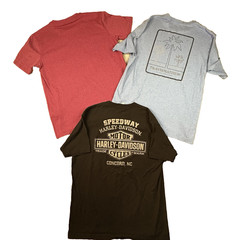 MIXED LOT OF 5 Men’s M T-Shirts H Davidson/Carhartt/N Face/Dickies/T Matthew