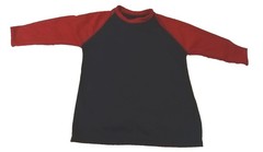 3 Packs Men’s 3/4 Sleeve Crew Neck Raglan Jersey Baseball Tee Shirts Size Medium