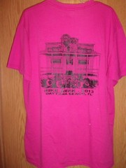 Daytona Bike week 2013 pink XL t shirt Hog Heaven Saloon the Apocalypse