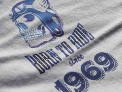 Men’s Graphic T-Shirt Born To Ride Since 1969 55th Birthday Anniversary 55 Year