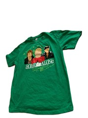Home Alone Green 20th Century Fox T-Shirt Size Large Graphic Wet Bandits