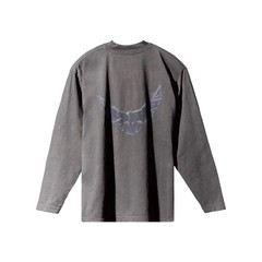 Yeezy Gap YZY 10A Dove Long Sleeve Shirt Dark Grey Medium