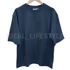 UNIQLO U AIRism Cotton Oversized Striped T-Shirt S-4XL Half-Sleeve 484508 NWT