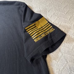 Mens Nine Line T-shirt Marvel Thanos Keep Pimp Hand Cotton Strong American