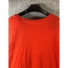 Hurley Mens Red Athletic Dept Graphic T-Shirt Large Short Sleeve Crew Neck