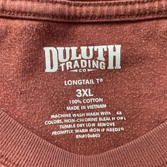 Duluth T Shirt Men’s 3XL LOT OF 6 Multi Relaxed Fit Longtail T Heavyweight Tees