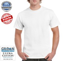 Gildan Standard T-Shirts 100% Heavy 5.3oz Cotton S/M/L/XL (5-Pack) NEW