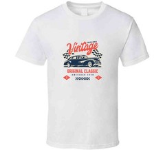 Vintage Car Graphic T Shirt
