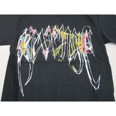Revenge Lil Durk Shirt Mens Medium Black Scribble Logo Graphic Short Sleeve