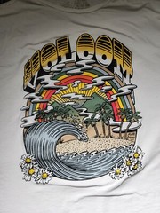 Volcom Farm To Yarn 100% Organic Cotton Wave T-shirt One Size Fits Most