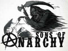Men’s Metal Mulisha Sons Of Anarchy SOA Tee Shirts Reaper Scythe Chopper S-XXL