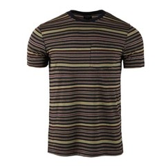 Beautiful Giant Men’s Casual Striped Basic Crew Neck Short Sleeve T-shirt
