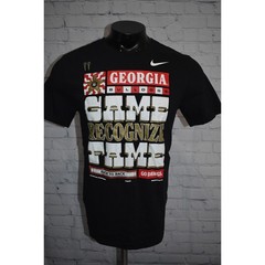 Nike T-Shirt UGA Bulldogs Mens Size Large University Georgia DAWGS Back to Back