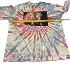Beetlejuice Shirt Tie Dye Long Sleeve Unisex XL Graphic Print Cotton Tee