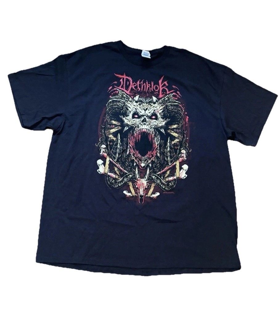 2009 Dethklok Metalocalypse Promo World Tour Shirt 2XL Rock