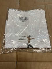 Travis Scott x Virgil Abloh By A Thread Tee Cactus Jack Version, White (size M)