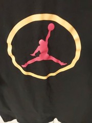 Nike Air Jordan DNA JUMPMAN LOGO 23 Signature Black Men’s T-Shirt Large Tee