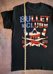 Bullet Club NJPW Medium T-Shirt American Flag Cody Rhodes