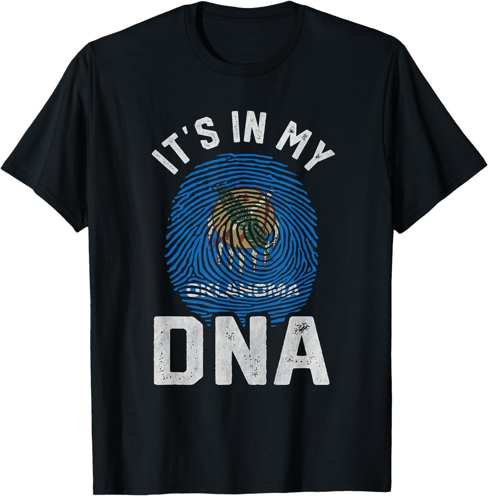 It’s In My DNA Oklahoma Flag Mens Womens Pride T-Shirt