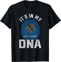 It’s In My DNA Oklahoma Flag Mens Womens Pride T-Shirt
