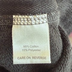 Billy Reid men’s t-shirt size small grey marled cotton black long sleeve crew
