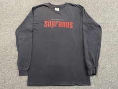 AndAfterThat The Sopranos T-Shirt Medium L/S S01 Ep.12 ‘Isabella’ Rare Promo HBO