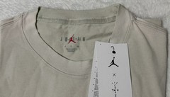 NIKE AIR JORDAN x Travis Scott Air Jack T-Shirt Mens Size XL Light Bone
