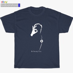 New The Prisoner Be Seeing You Old Movie Black/Grey/Navy T-Shirt Size S-3XL