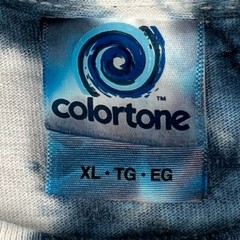 Colortone Shirt Men Extra Large Tie Dye Cotton Patriotic USA Work Party Core Nw
