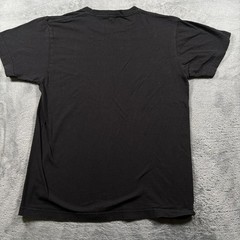 Vintage Of Mice & Men Tultex T-Shirt Mens Small Black Cotton Print Short Sleeve