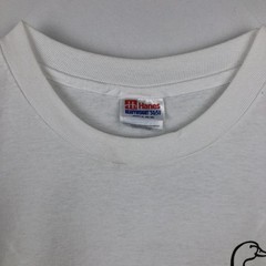 Used 90’S-00’S Hanes HEAVYWEIGHT 50/50 Bird Print Animal T-Shirt Men’s XL eq…