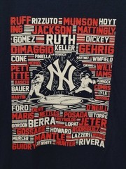 Yankees Men’s New York Yankees T-Shirt Blue Medium All-Star Players