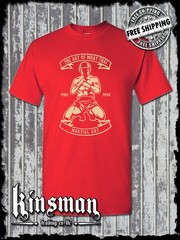 Art of Muay Thai MMA Style T-Shirt -Mixed Martial Arts Fighting Sports Exercise