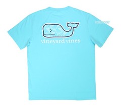 NWT Vineyard Vines Men SS Whale Pocket Crew Tee T-Shirt “MARLIN OUT OF WATER”