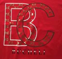 Men’s Bucheli T Shirt,Italian Style,Cotton,Slim Fit,Stretch XL….A12.