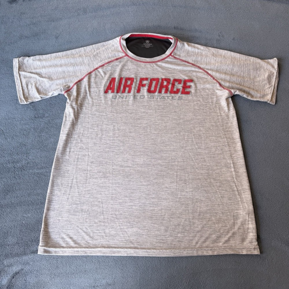 United States Air Force Short Sleeve Gray Logo T-Shirt XL