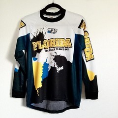 Vintage BMX Racing Shirt UGP Underground Products SZ S M 36″ The Place To Race