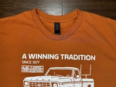 1977 Ford Truck T-shirt ( Texas Longhorns) Size Large – See Description
