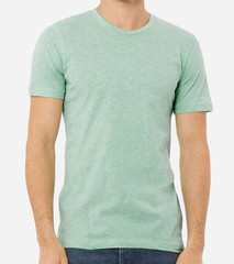 NEW Blank Bella + Canvas Soft Blend Unisex/Mens T-Shirt #3001cvc Various Colors