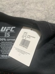 2021 UFC Mens the Glove T-shirt Officially Licensed Size Small Black New NWT