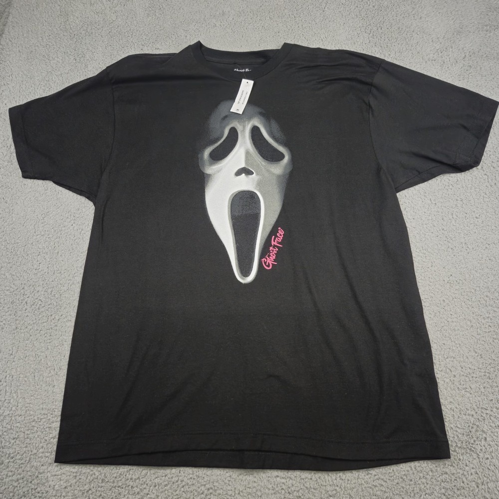 “Scream” Ghost Face Mask T-Shirt Mens 2XL BioWorld Halloween Horror