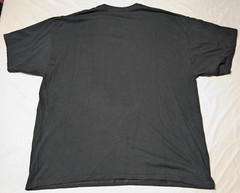 VTG Y2K MMA ELITE USA EAGLE SHIELD Men 2XL Black Cotton Graphic Print T-Shirt