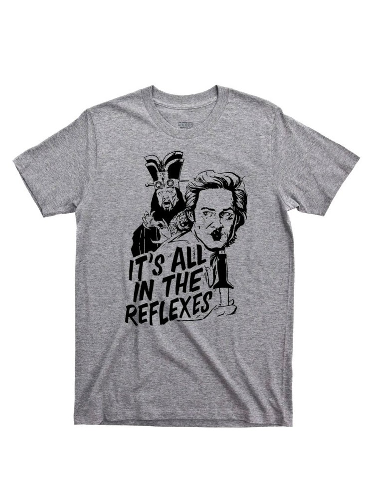 Jack Burton It’s All In The Reflexes T Shirt Big Trouble Little China Lo Pan Tee