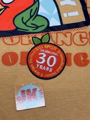 NEW Disney Shirt Adult XL Orange Bird Flower And Garden 30th Epcot Embroidered
