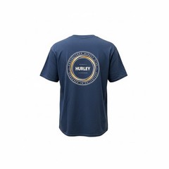 Hurley Mens All Day Graphic Tee. Submarine Blue. XXL NEW!!