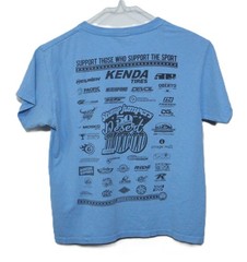 Gildan Heavy Cotton Youth S T-Shirt 2022 Desert 100 Finisher Motocross T537