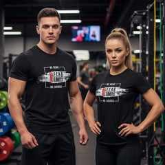 No Fear No Limits Unisex Graphic T Shirt For Gym Workout Running Training And Fi