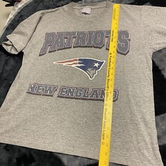 Vintage 90’s New England Patriots Shirt Single Stitch Men’s Large Tom Brady NFL